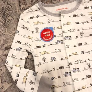 Magnetic Me Dig In Organic Cotton Footies